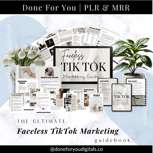 Faceless TikTok Marketing Guide